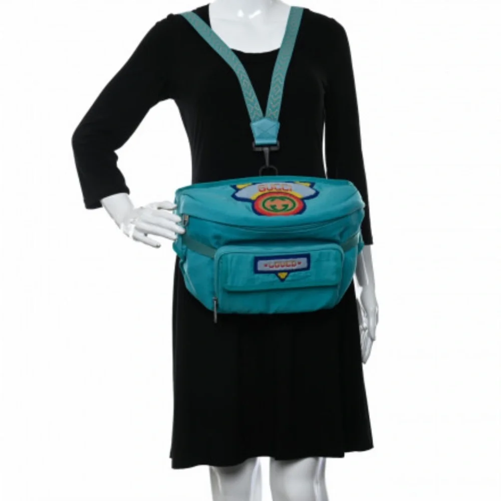Gucci Turquoise Crossbody Bag